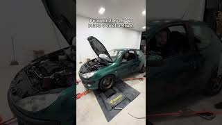PEUGEOT 206 1.6 16v NO DINAMÔMETRO! #peugeot #gearhead #race