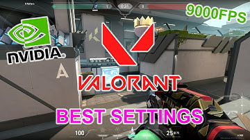The BEST nvidia settings for Valorant - 2025
