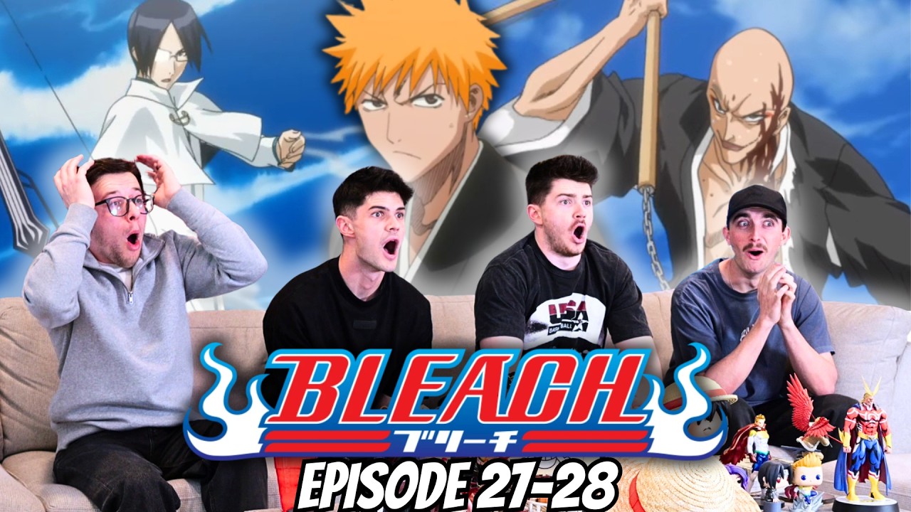 SOUL SOCIETY IS CHAOS...Bleach Episode 27-28 | Reaction/Review