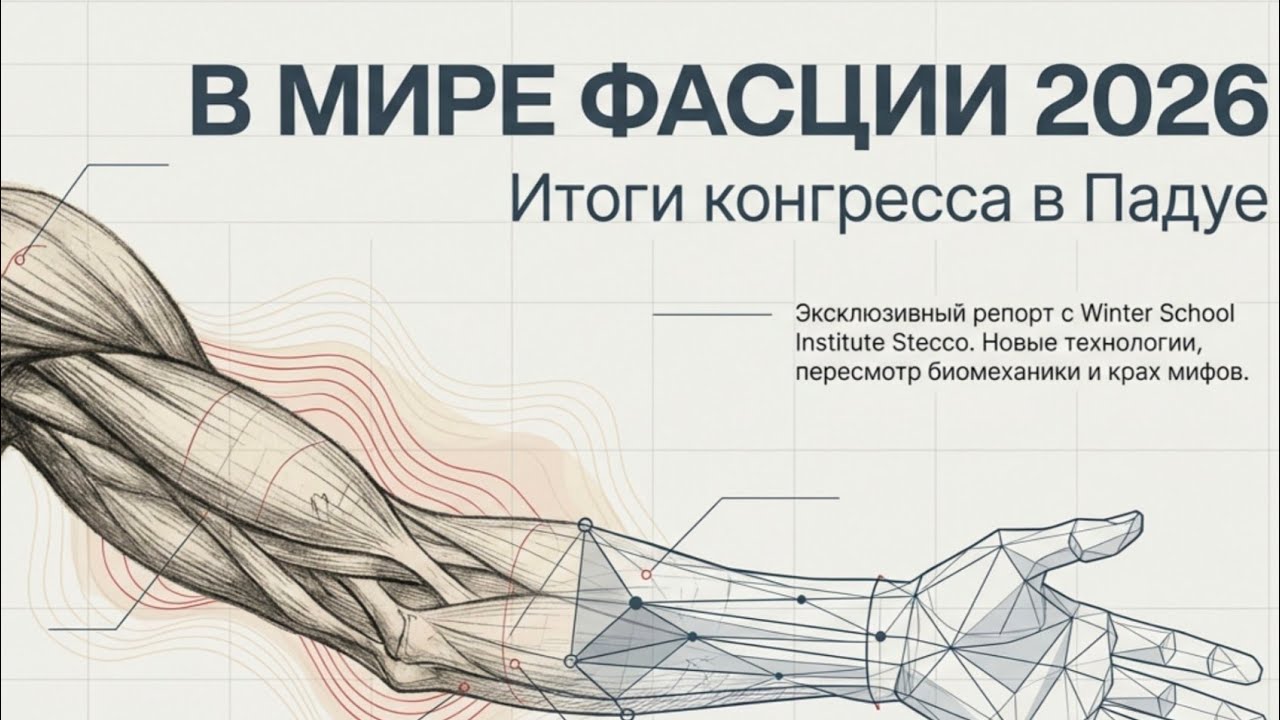 В МИРЕ ФАСЦИИ.2026.  Итоги конгресса в Падуе: Новые технологии, пересмотр биомеханики и крах мифов.