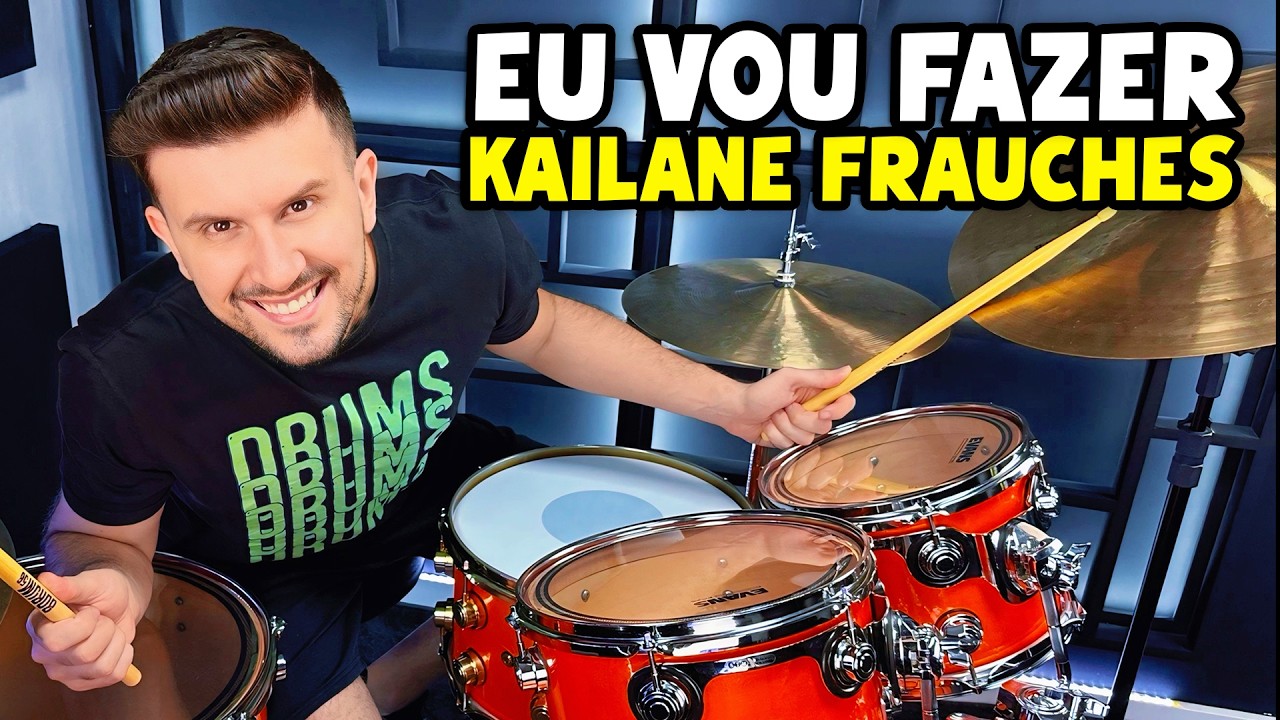 Eu Vou Fazer - Kailane Frauches (Drum Cover)