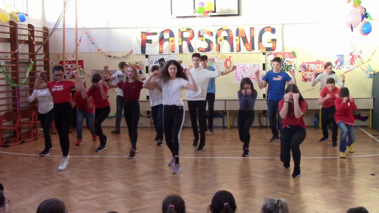 Felsős farsang, 2020 - 8.a osztálytánc