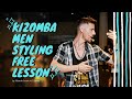 Free kizomba men styling lesson by ricardo alc dance