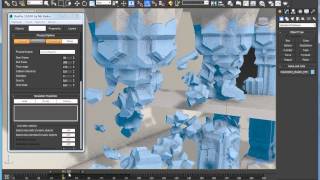 RayFire Tutorial - Columns Demolition + PFlow Support Wealth