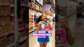 Cada dia ela fica mais boa nos desafios 😂🤭🙈 #compras #jogos #supermercado #becca #brincar #fyp