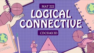 MAT222 - LOGICAL CONNECTIVES MAT222 - LOGICAL CONNECTIVES