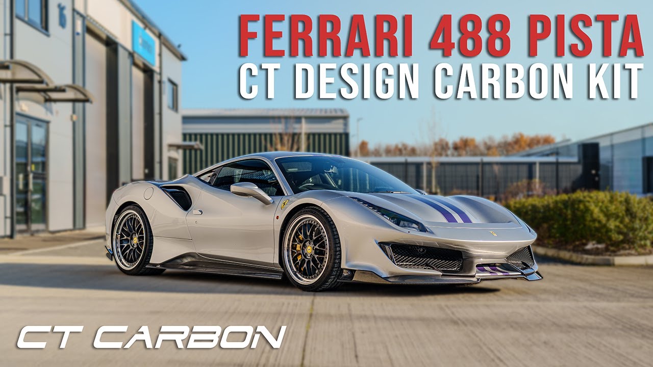 Fitting a Carbon Fibre kit to a Ferrari 488 Pista!