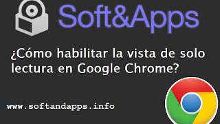 ¿Cómo activar el modo de sólo lectura en Google Chrome? screenshot 4