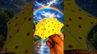 umbrella paper sheet easy craft ideas for kids #diy #diyideas #ytshorts #craft #viralvideo #shorts