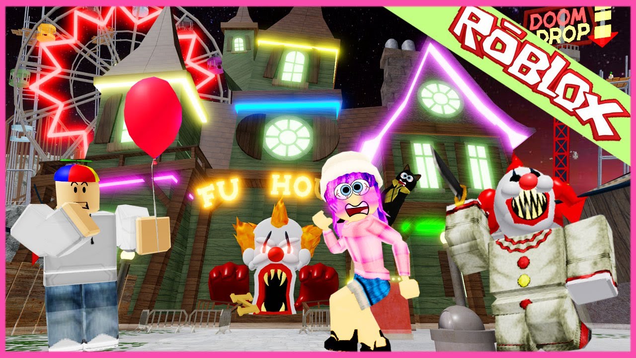 Roblox หาทางหน ออกจากสวนสน กต วตลกผ ส ง Roblox Escape The Carnival Of Terror Obby Youtube - มาวงเลนท robloxescape the zoo obby