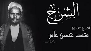 الشيخ محمد حسين عامر سورة الشرح