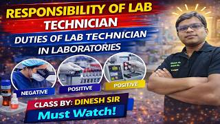 Responsibility of Lab Technician  | Duties of lab technician in Laboratories