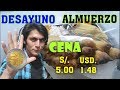 Desayuno, almuerzo y cena con S/. 5.00 (USD. 1.48) | ROCKMA