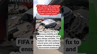 AT&amp;T Stadium set to utilise in-built fix for design flaw that’s annoyed NFL fans at the World Cup