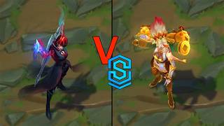 Demoncursed Vayne VS 2022 Prestige Firecracker Vayne