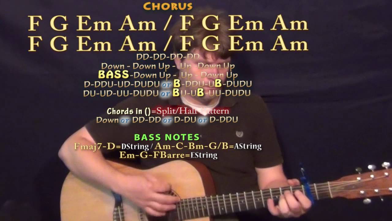 Keith Urban Chord Chart