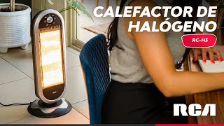 RCA | 💖 NO MÁS NOCHES FRÍAS 💖 con el Calefactor de Halógeno RC-H3