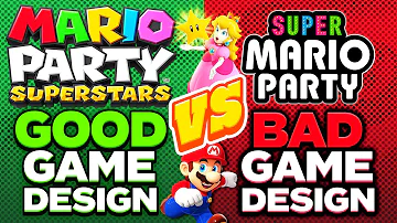 Jaký je rozdíl mezi Mario Party a Mario Party Superstars?