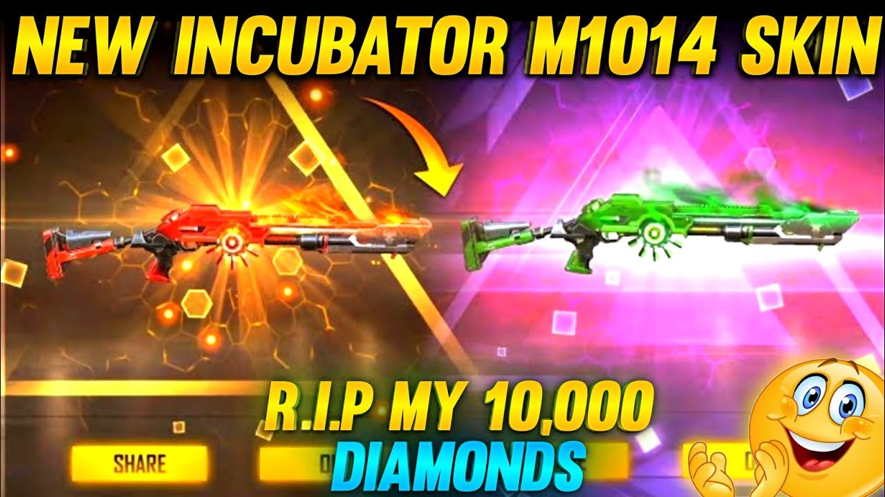 NEW RAMPAGE DOUBLE INCUBATOR FREE FIRE | M1014 INCUBATOR RETURN | FREE FIRE NEW EVENT | FF NEW EVENT