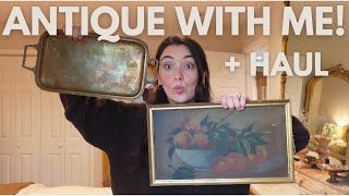 ANTIQUING VLOG & HAUL | My BEST treasure of ALL TIME