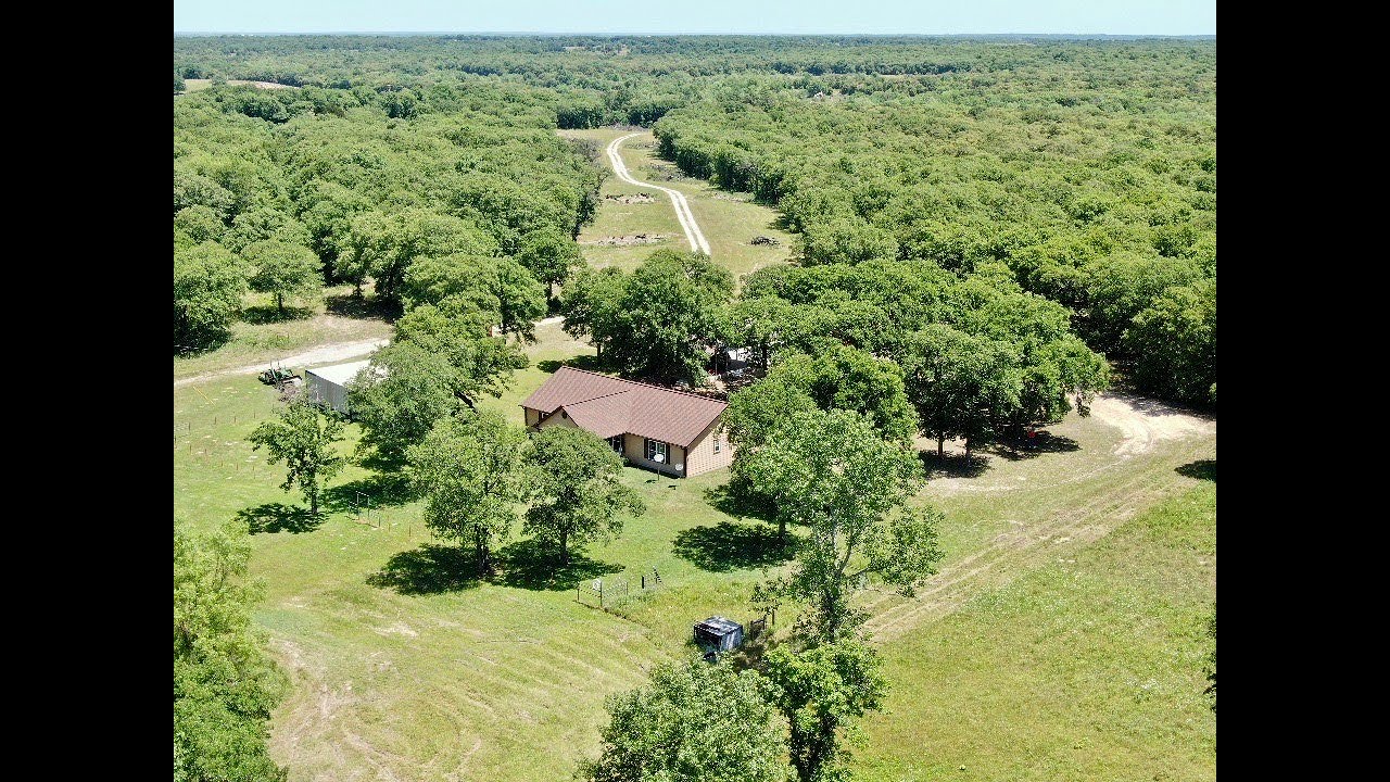 Southern Oklahoma Country Home on Wooded Acreage for Hunting YouTube