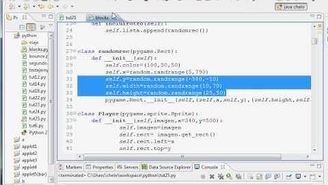 Programacion : Juegos Pygame 25 - Rectangulos Random
