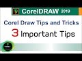 Corel draw 2019 tips and tricks tutuorial by amjad graphics designer