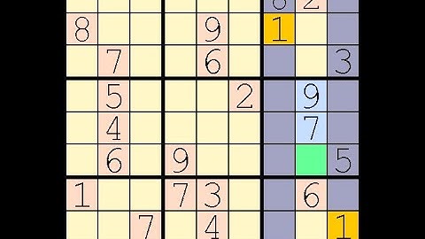 How to Solve Washington Times Sudoku Difficult  18 July, 2024
