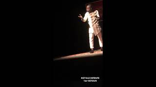 Christ-Arsène Ouinsou Dans Mon Premier Spectacle Dhumour