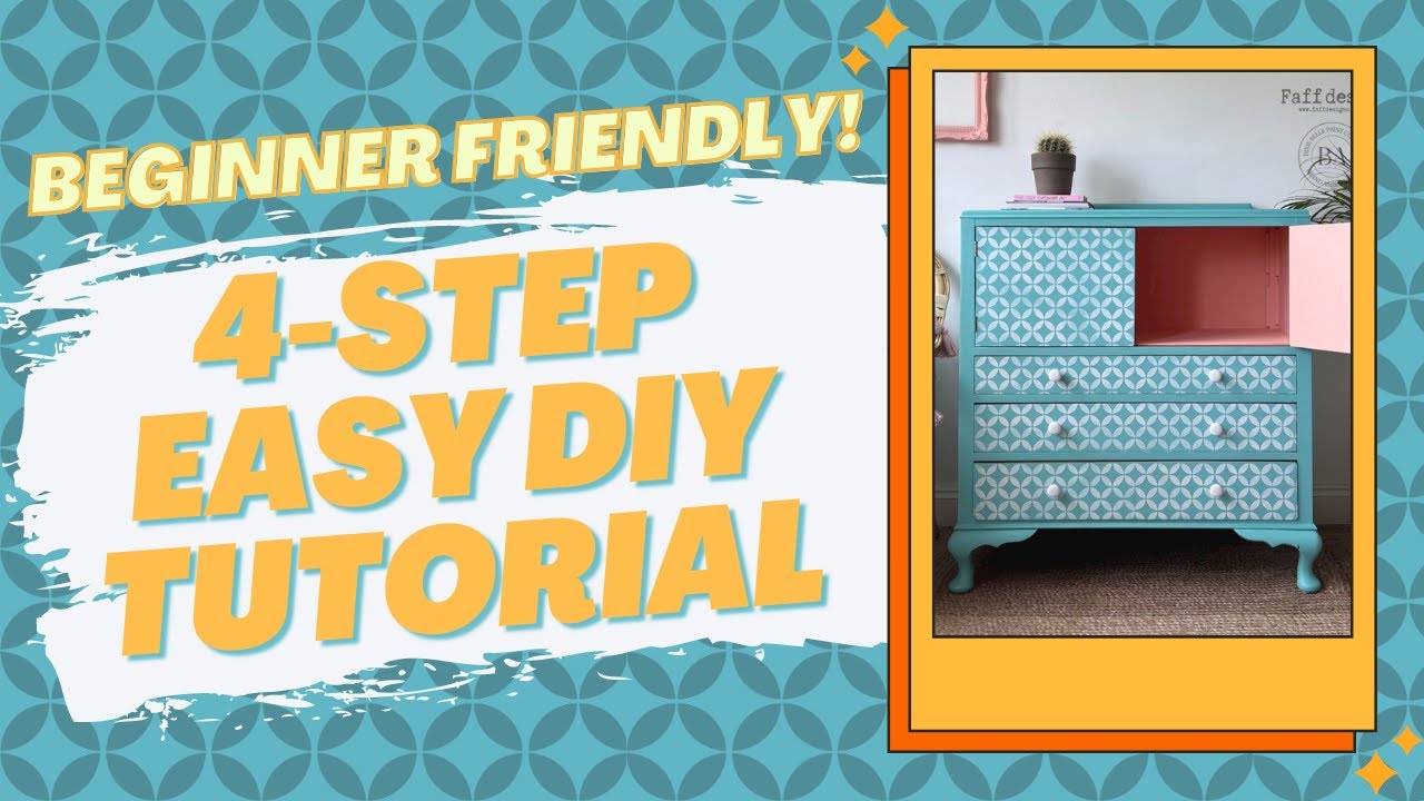 How To Easily & Quickly Transform an Old Cabinet - YouTube