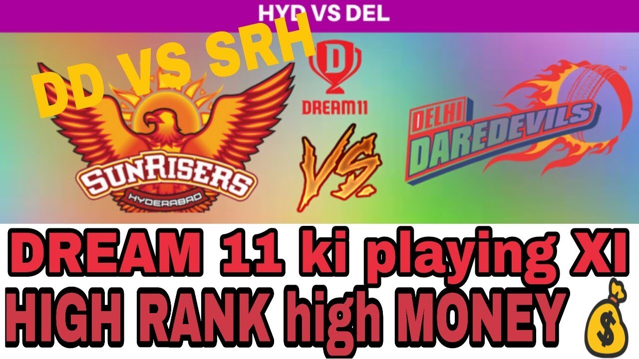 (100% Winning team) DD VS SRH 42nd IPL match Dream11 prediction by VICKY Delhi vs Hyderabad