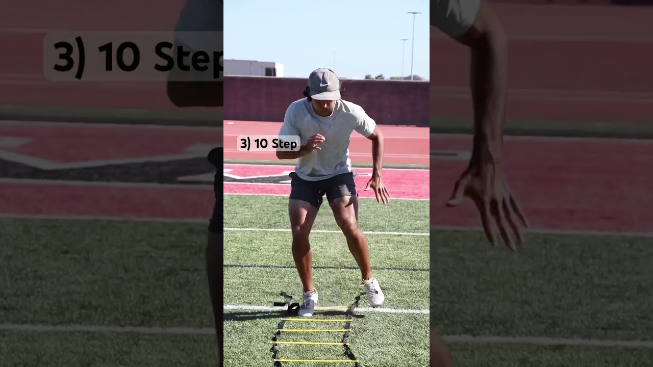 3 WR LADDER DRILLS For NASTY Routes