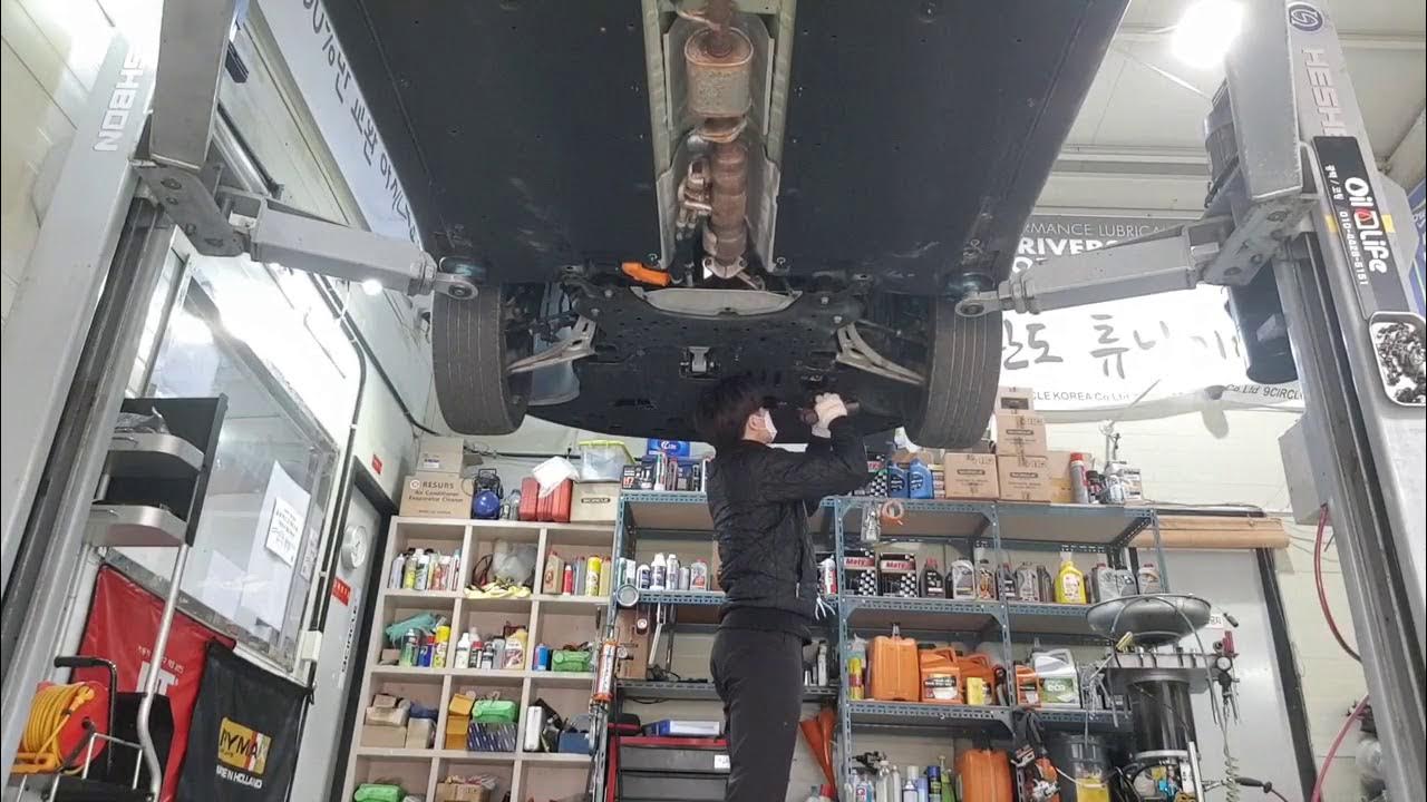 [6814] 니로 하이브리드 엔진오일교환 - Youtube