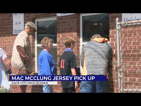 Mac McClung jersey sale benefits Gate City High School Athletics