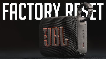 How to Factory Reset JBL Go 4