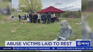 Abuse victims laid to rest