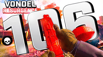 106 KILLS with this *BROKEN* X13 AUTO CLASS SETUP! ( Vondel Park Warzone )