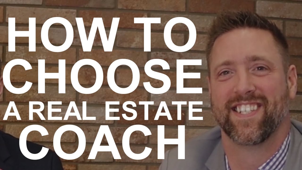 How to choose a real estate sales coach YouTube