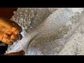 How to do cluster beading on the lapel of a kimono jacket