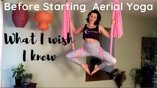 Aerial Yoga Tips (What I wish I knew before I started)