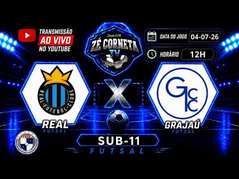 REAL X GRAJAÚ | SUB-11 FEDERAÇÃO COPA RIO | 04-07-26