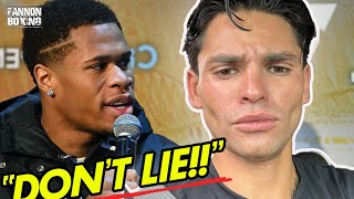 SHAMEFULL! RYAN GARCIA LIED TO DEVIN HANEY ABOUT BIG FIGHT! TIME FOR RYAN TO PAY WHAT HE OWES?