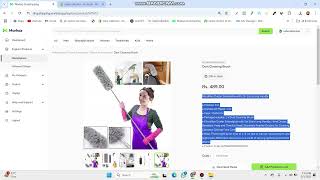 Markaz app Product listing to Shopify Store screenshot 1
