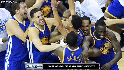 NBA Finals: Golden State Warriors Win First Title In 40 Years