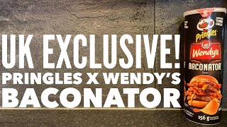 Pringles X Wendy's Baconator Potato Chips Review
