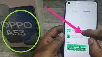 how to call record in OPPO A53| How do I record on my Oppo a53| How do I turn on call recording