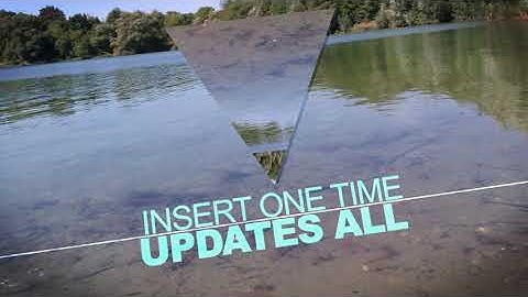 Parallax Triangle Slideshow | After Effects template