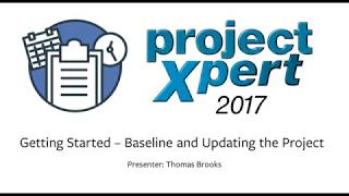 4) ProjectXpert: Getting Started - Base and Updating the Project