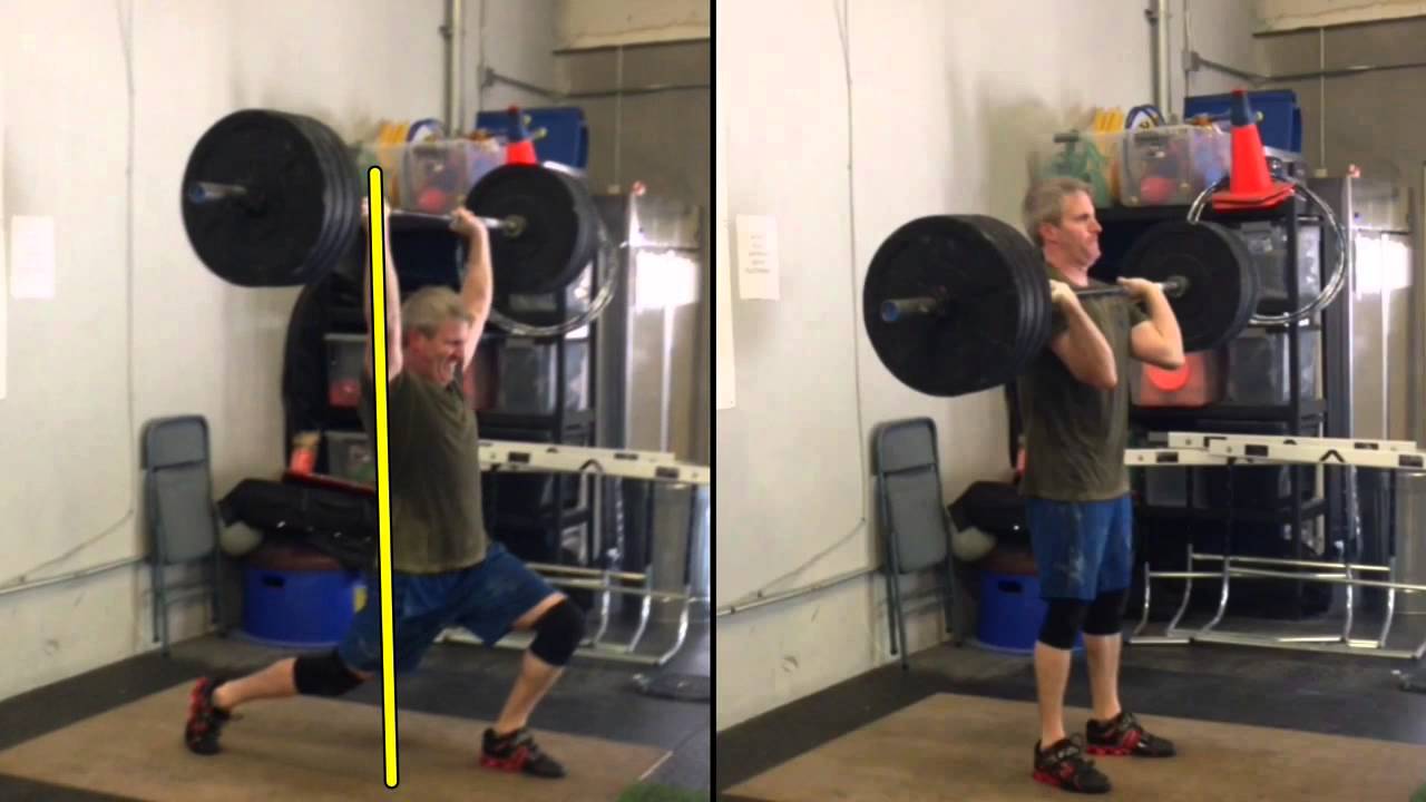 Proper Split Jerk Recovery YouTube