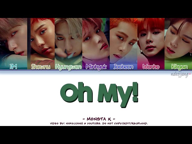 MONSTA X (몬스타엑스) – OH MY! (Coded Lyrics Eng/Rom/Han/가사) class=